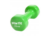 Гантель виниловая, 1,5 кг Star Fit Core DB-101 зеленый