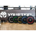 Диск каучуковый для штанги YouSteel тренировочный черный 10кг 75_75