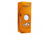 Мяч для гольфа Bridgestone e6 White BGB3EWX белый (3шт)