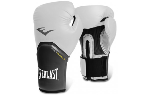 Перчатки тренировочные Everlast Pro Style Elite 10oz 2770E белый 600_380