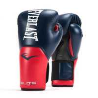 Перчатки тренировочные Everlast Elite ProStyle 16 oz син/красн. P00001204