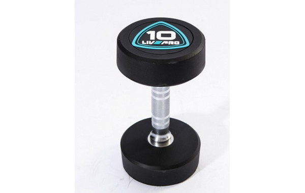 Гантели в уретане 2 кг Live Pro Studio Dumbbells LP8075-02 600_380