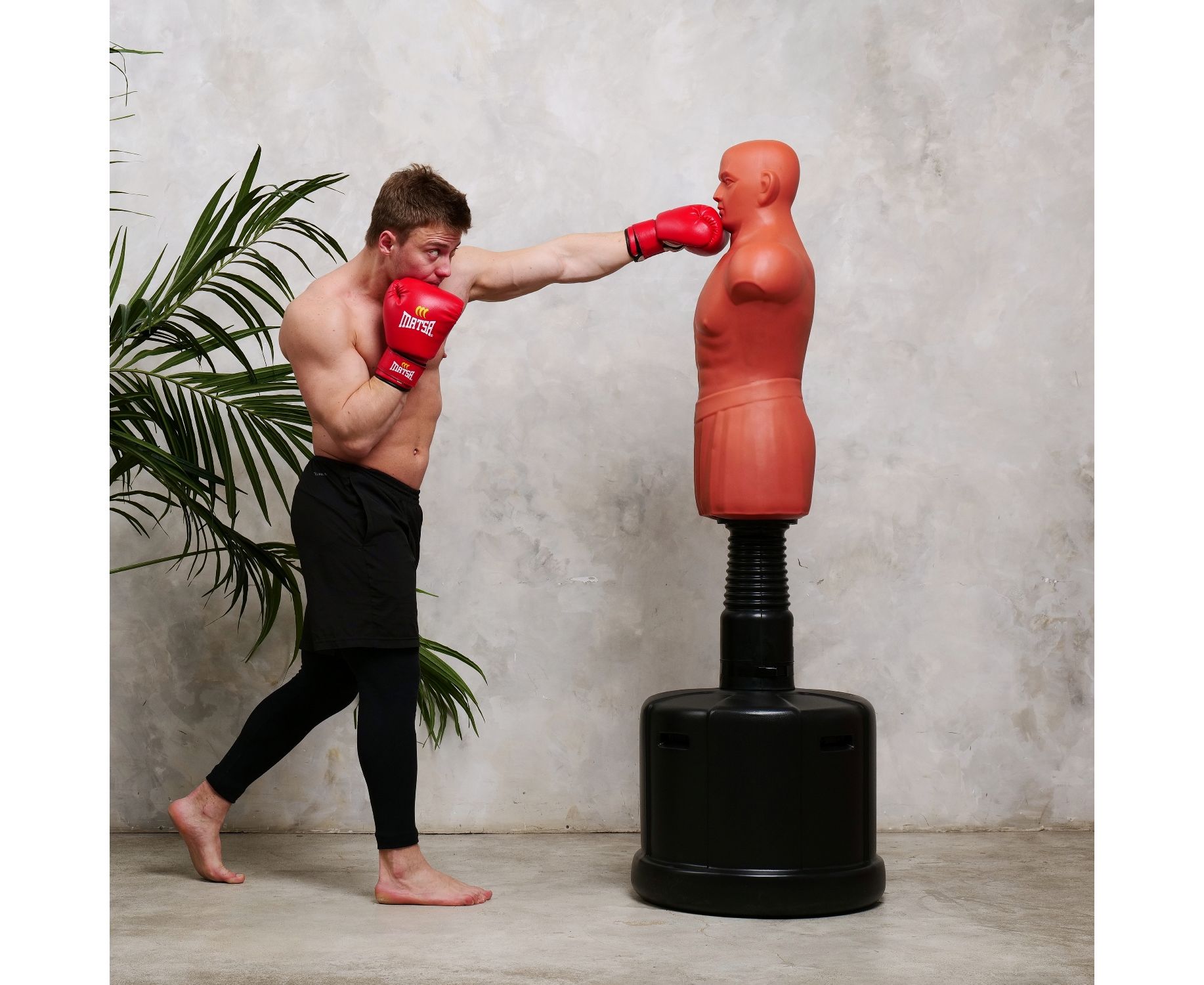 Манекен DFC Boxing Punching Man-Heavy TLS-B бежевый 1834_1500