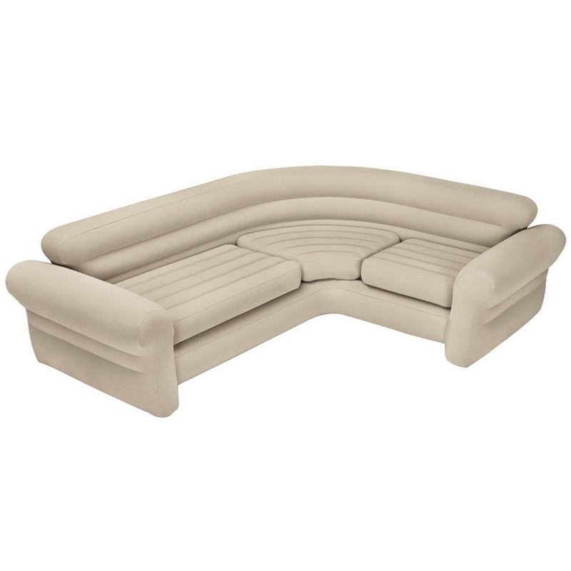 Надувной угловой диван Corner Sofa, 257х203х76см Intex 68575 800_800