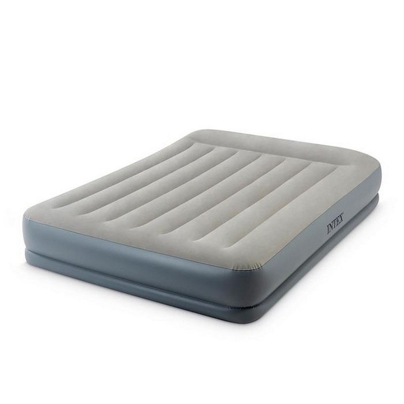 Надувная кровать Intex Mid-Rice Airbed 152х203х30см, встроенный насос 64118 800_800