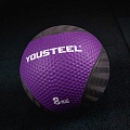 Медицинбол резиновый 8KG YouSteel 28,6см 120_120