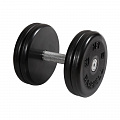 Гантель классик с вращающейся ручкой хром 21 кг MB Barbell MB-FdbEM-B21 120_120