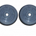 Диски обрезиненные d26 2x5кг MB Barbell Atlet MB-AtletB26-5 черный 120_120